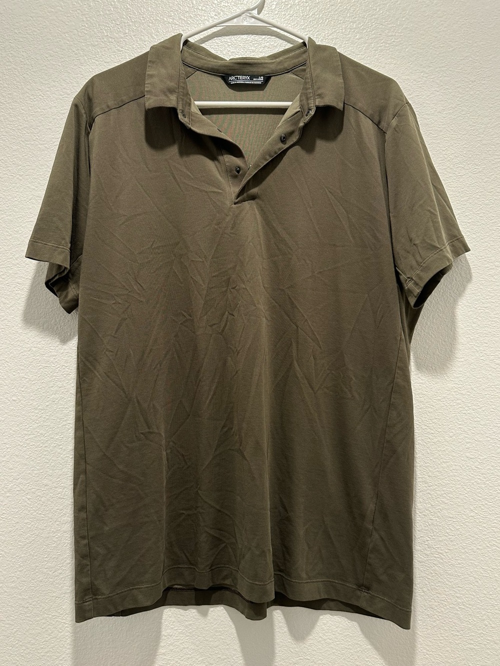 Arc'teryx - Men's Olive Green Polo Shirt
